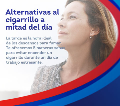 Alternativas al cigarrillo a mitad del día